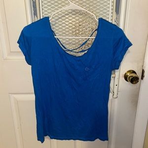 XS Gilly Hicks Blue Tee Shirt